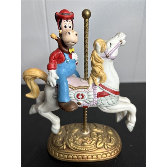 New England Collectors Society Disney Horace Horsecollar Carousel Horse Figurine - Picture 1 of 8